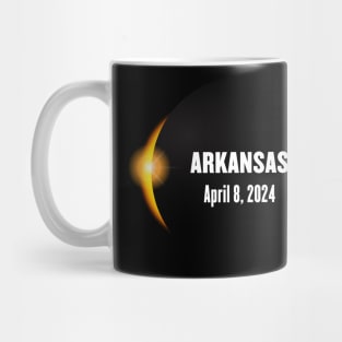 Total Solar Eclipse Arkansas 2024 Mug